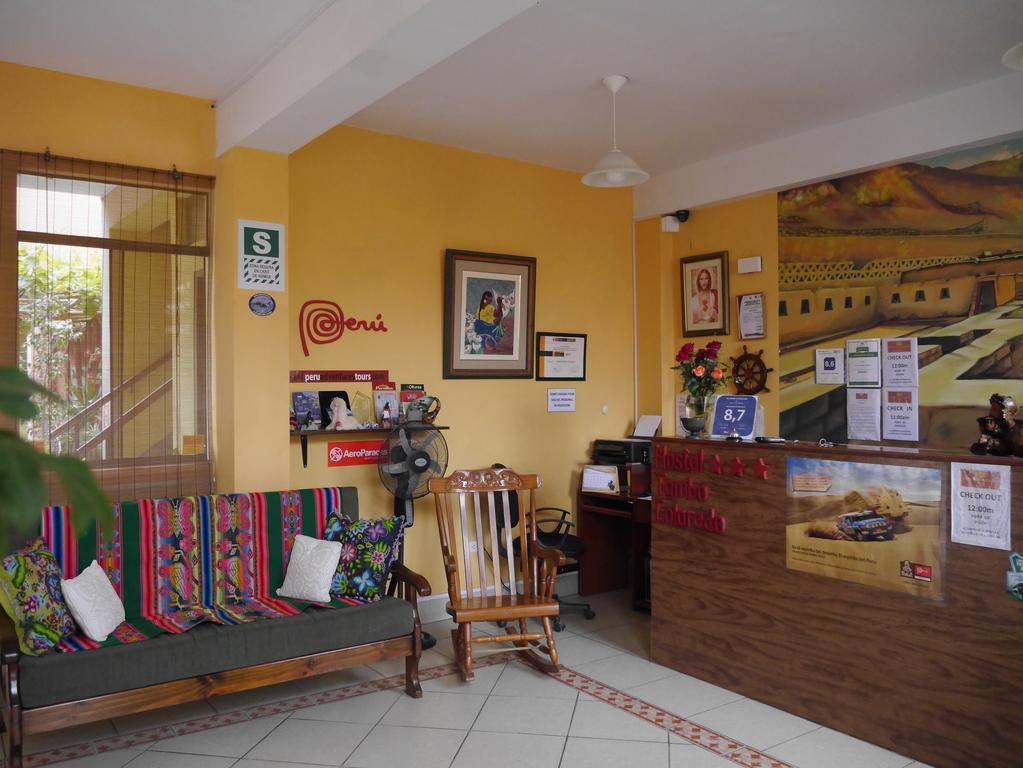 Hostal Tambo Colorado Pisco Exterior foto